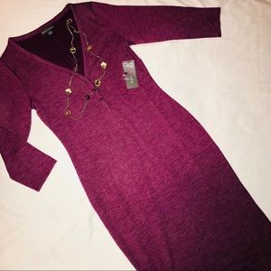 Henley Dress So Pretty - Plum - Sage Any Occasion